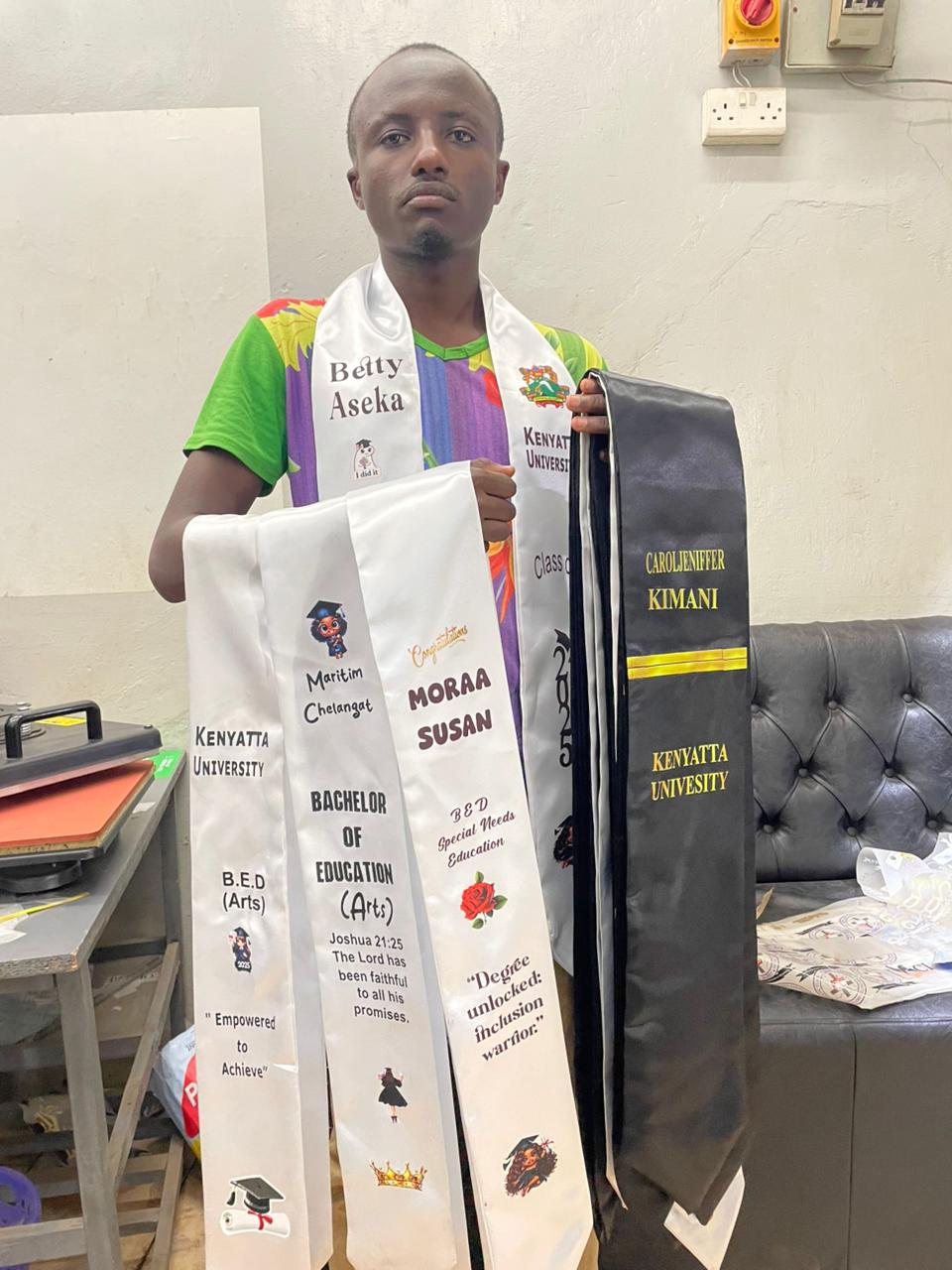 CUSTOMIZED  SASHES